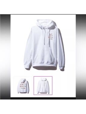 New Anti Social Social Club Flag
Hoodie
White Sz L